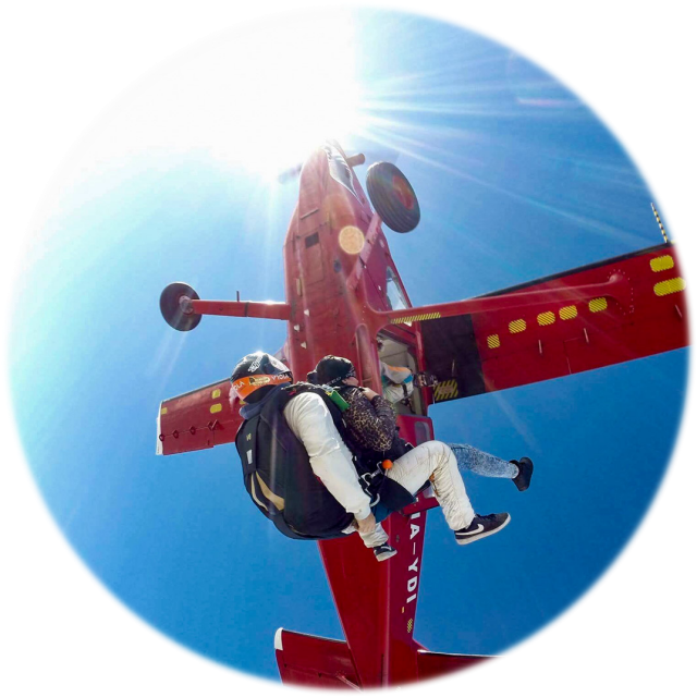 Skydiving in Svizzera, Salti Tandem con Paracadute
